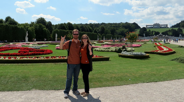Gardens at Schonbrunn Castle