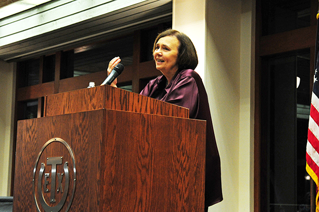 Columnist Gail Collins Speaks to UT Students on Gender Politics