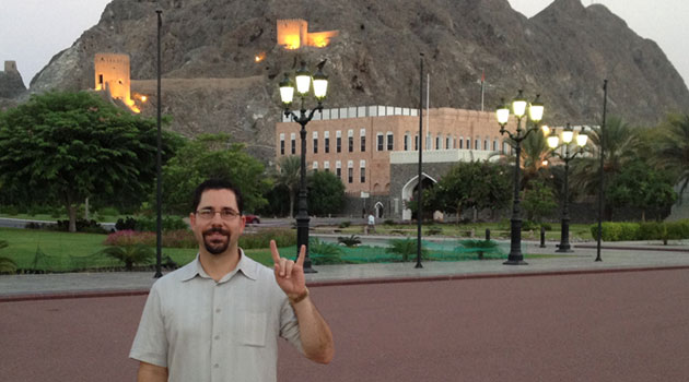 Horns Up in Oman