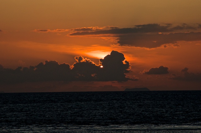 Galapagos sunrise
