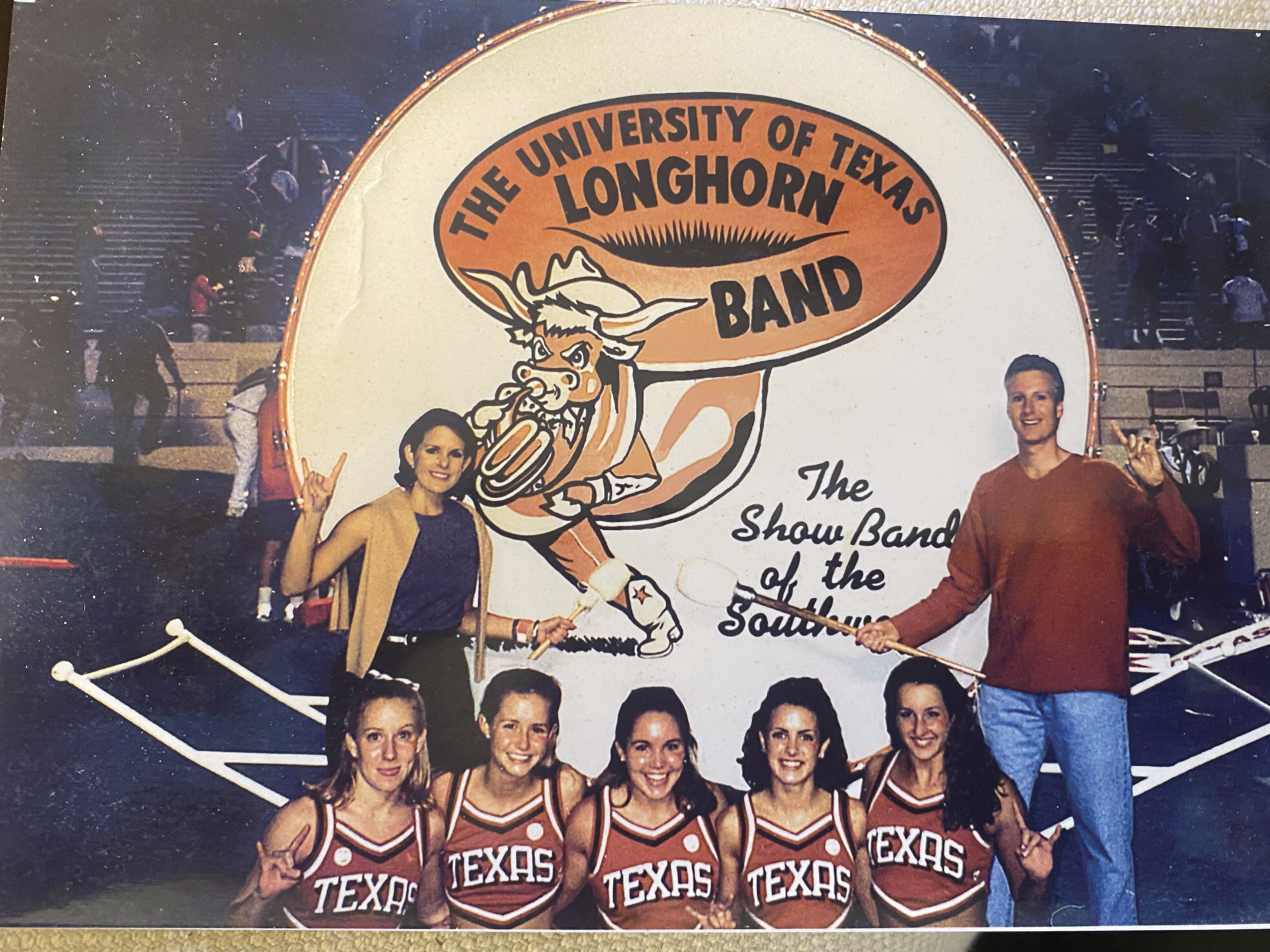Jones and his wife Marsha pose with Big Bertha. 