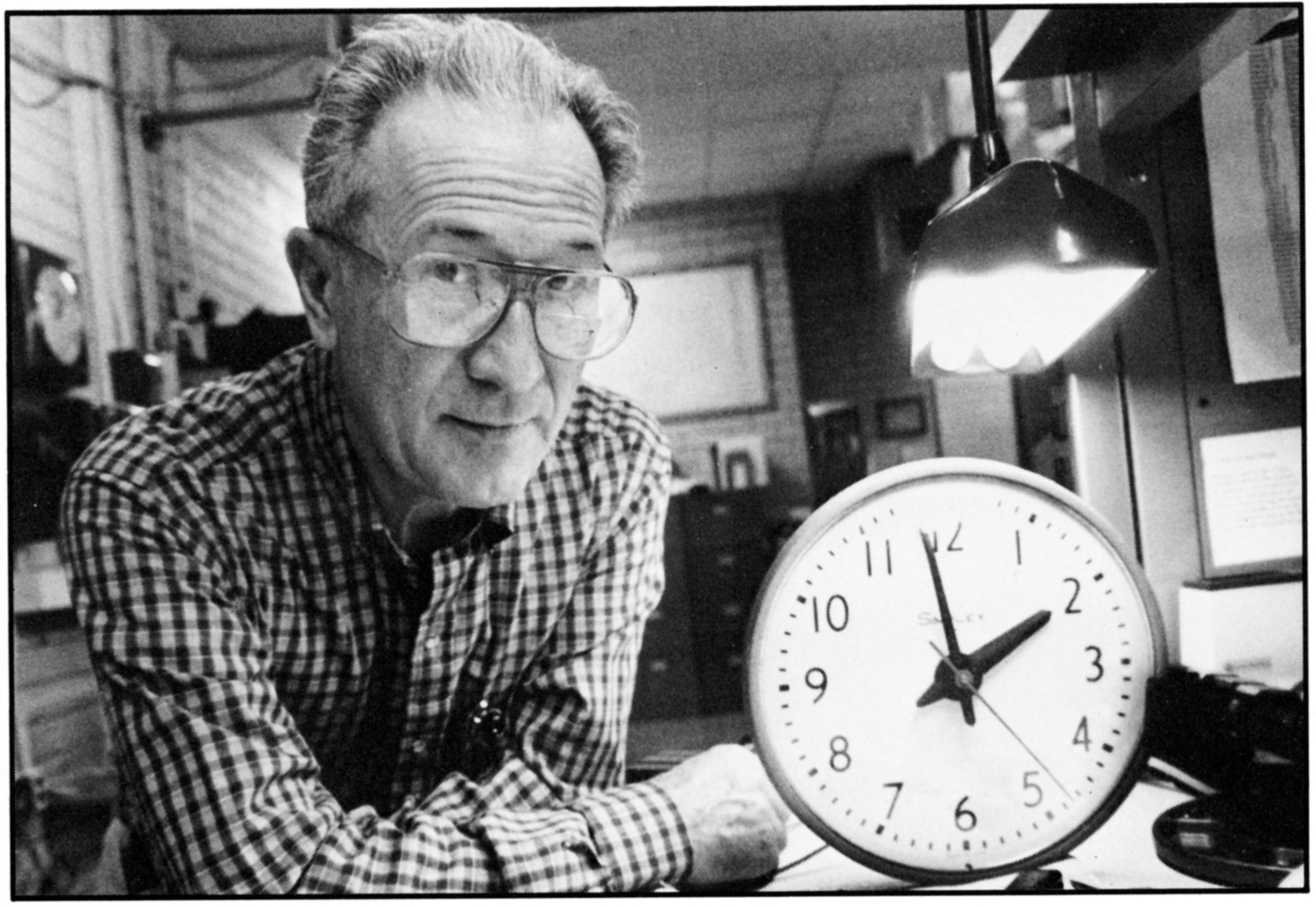 Guillermo Rosales_communications technician_repaired and maintained all the clocks across campus.