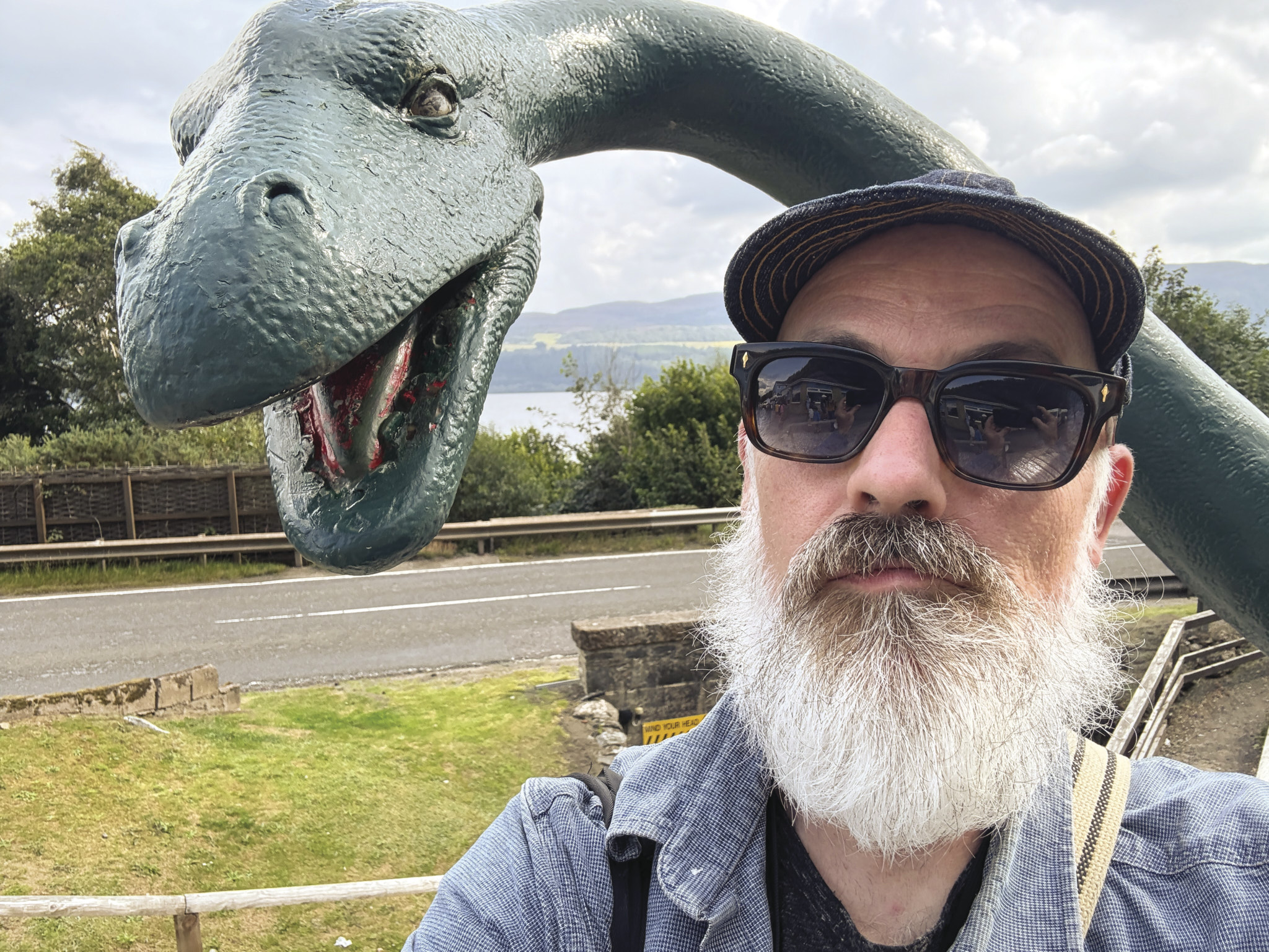 Your Photographer Gets Selfie With Nessie 