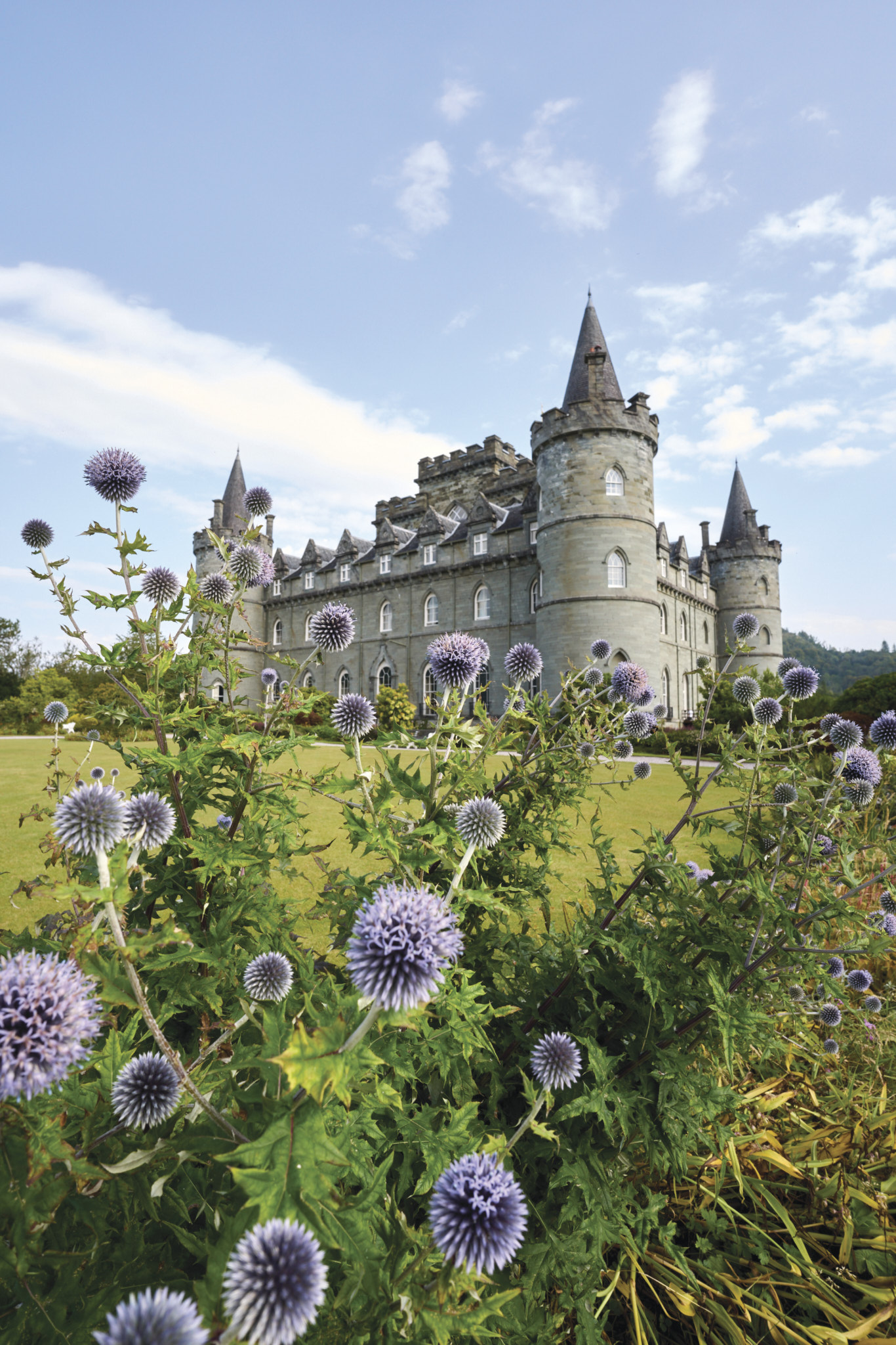Inveraray Castle on Loch Fyne