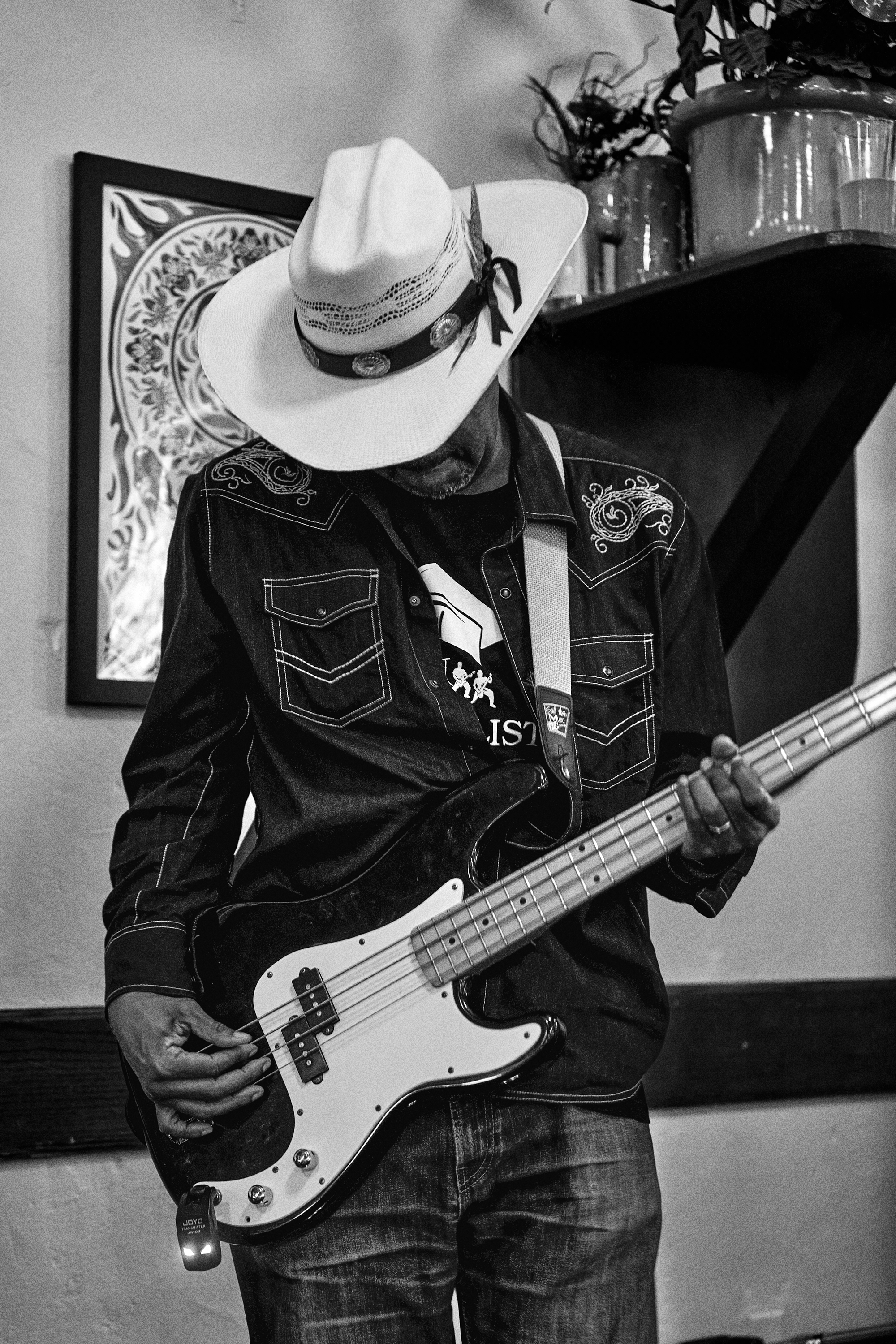 Rich Reddick on bass.