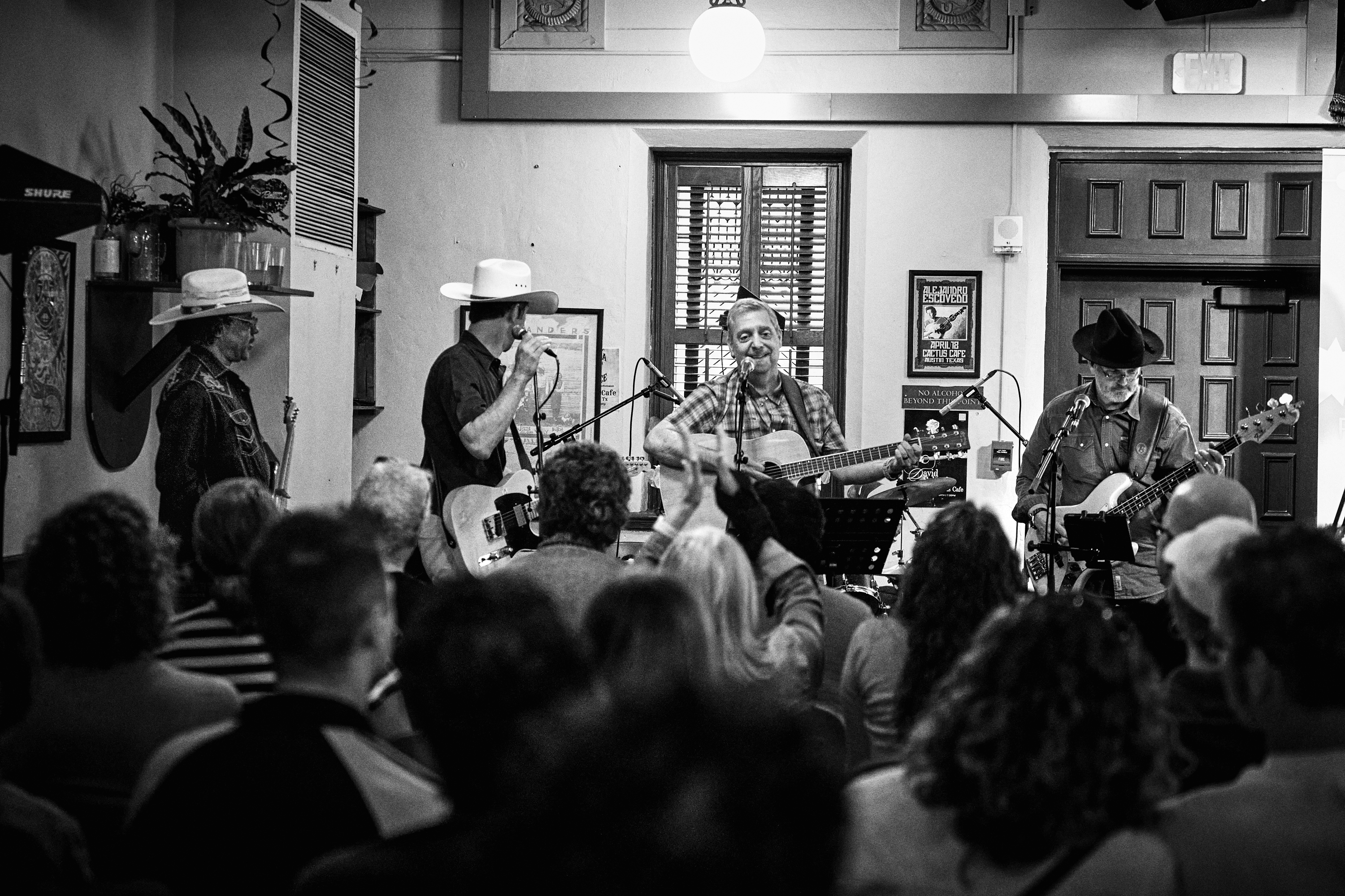 The Deans List performing at Cactus Cafe.