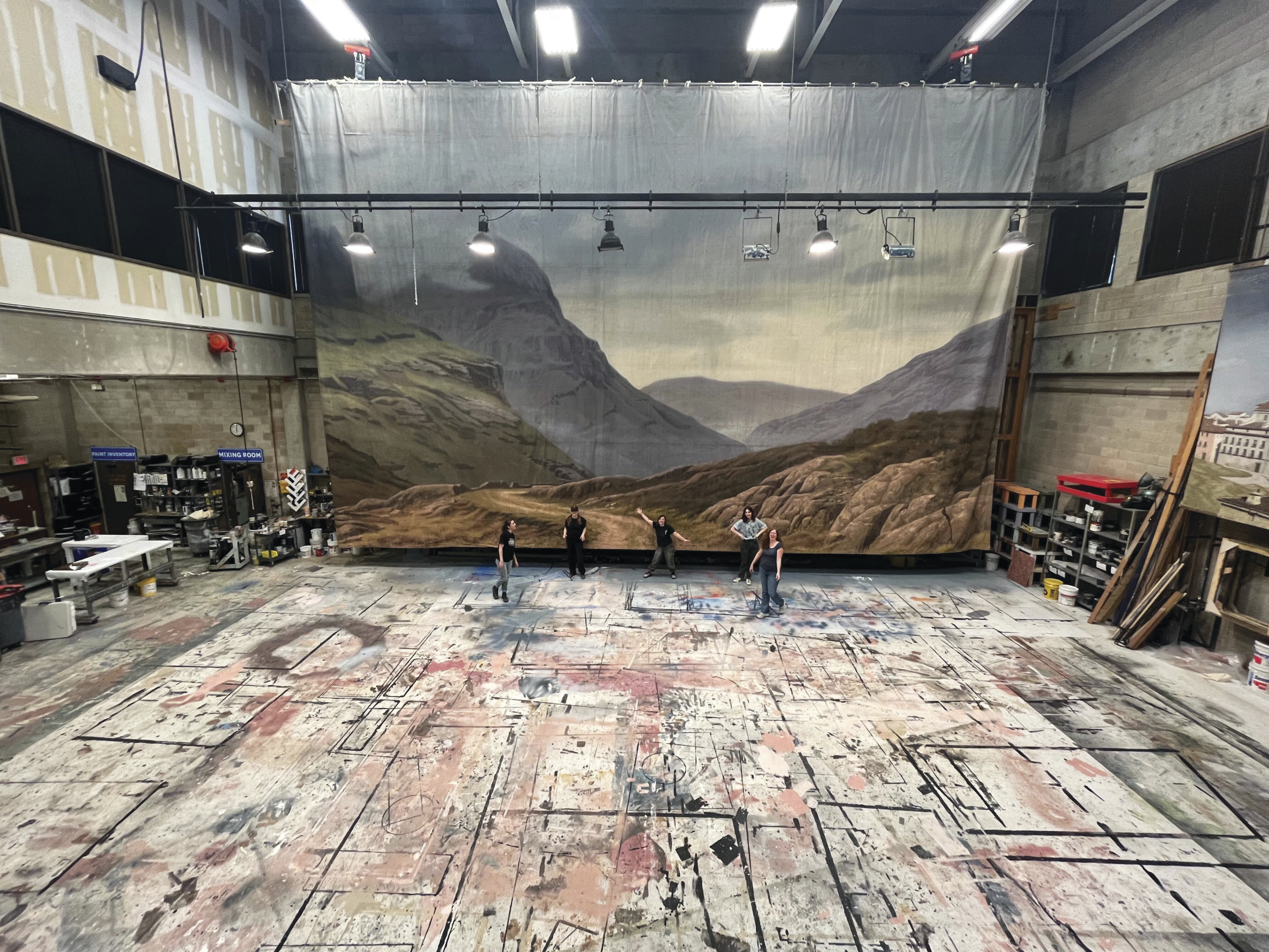 briagadoon backdrop