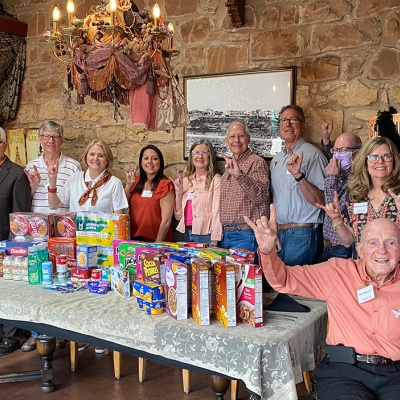 Texas Exes San Angelo Chapter's annual service project.