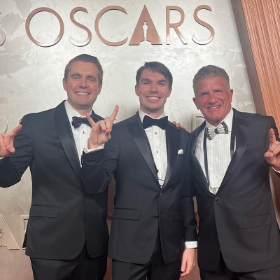 A group of Longhorns attends the Oscars.