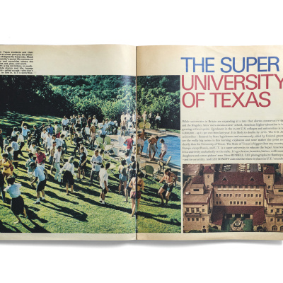Pages from The Observer.