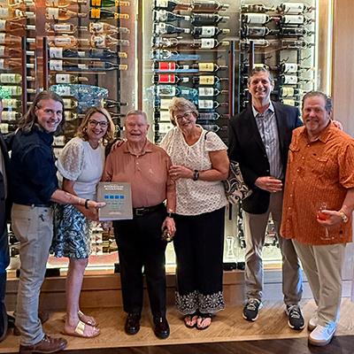 Reunion of UT PPA School grads from 1990s.