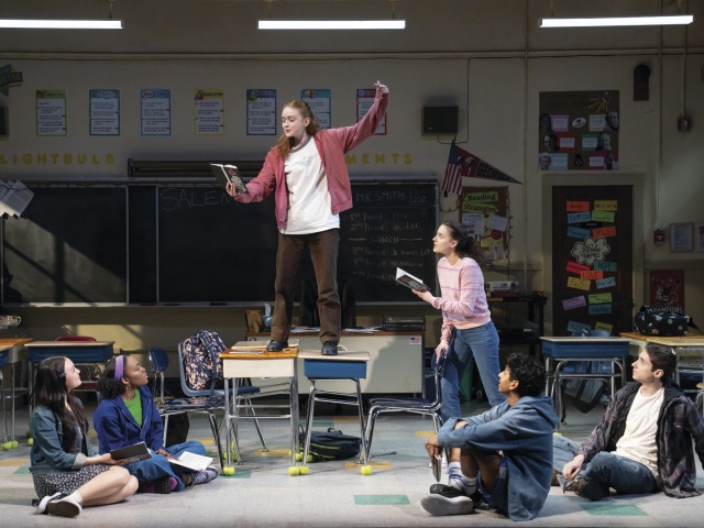 The cast of John Proctor is the Villain performs on stage. 