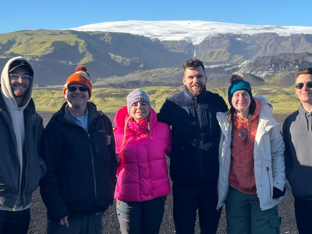 Ken Lipshy in Ireland with family. 