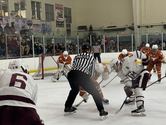 Texas vs Texas AM hockey game.