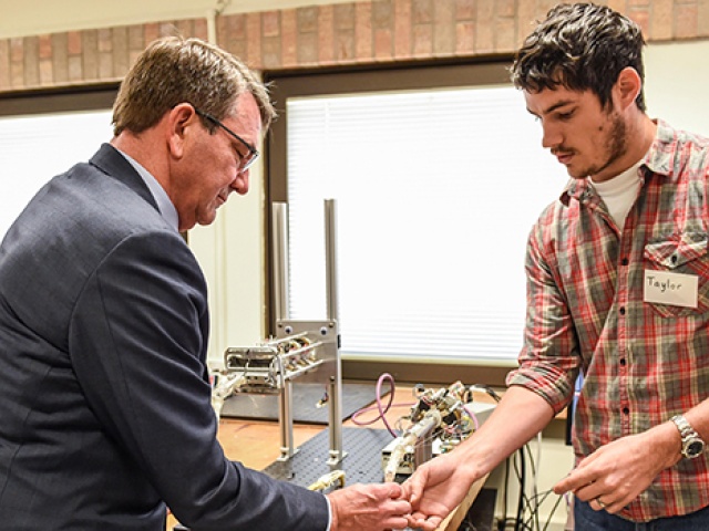 Secretary of Defense Carter at UT: "Be Part of Something Larger Than Yourself"