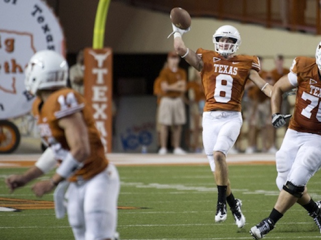 Longhorns Hit the Field for First Football Practice 