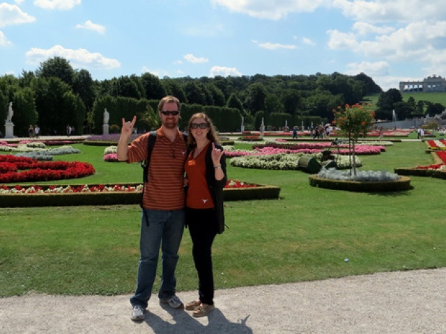 Gardens at Schonbrunn Castle