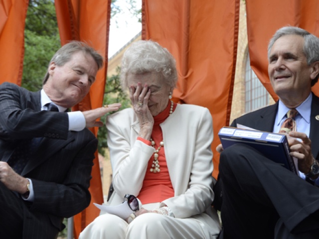 With Cheers and Fanfare, SAC Atrium is Named for Margaret C. Berry