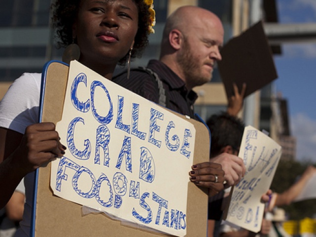 Occupy Austin Protest Includes Many Students, Alumni