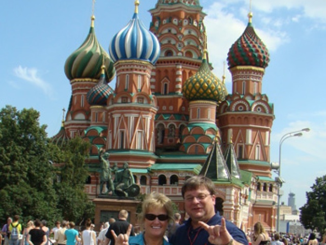 Longhorns in Moscow