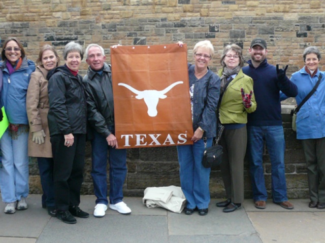 Flying Longhorns Visit Scotland