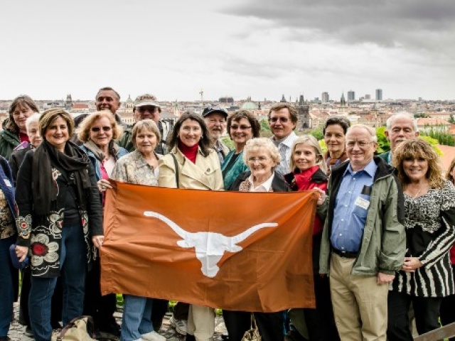 Longhorns Reconnect with Family and Friends in Prague