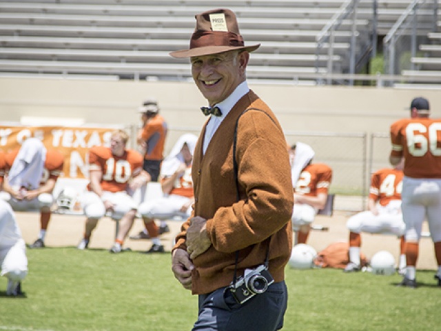 Lights, Camera, Football: "My All American" Films at UT