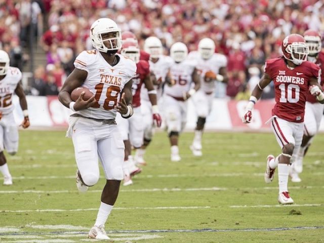 Horns Dominate Sooners, Lose By Five