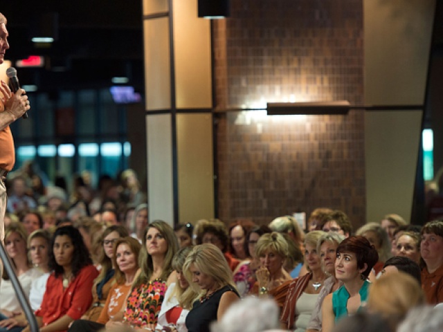 This One's For the Girls: Mack Brown Hosts Women's Football Clinic