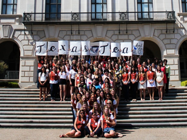 Orange Jackets Honor Campus Female Leadership With Tea Party