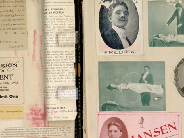 Ransom Center Offers A Look Inside Harry Houdini's Scrapbooks