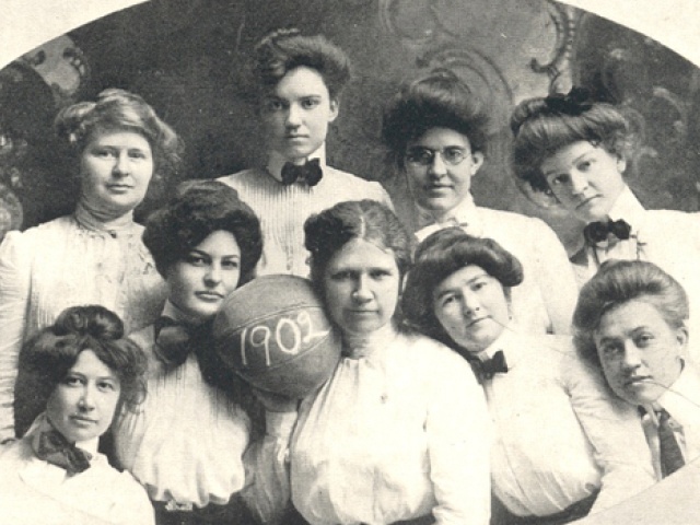 The First Basketball Games on the Forty Acres