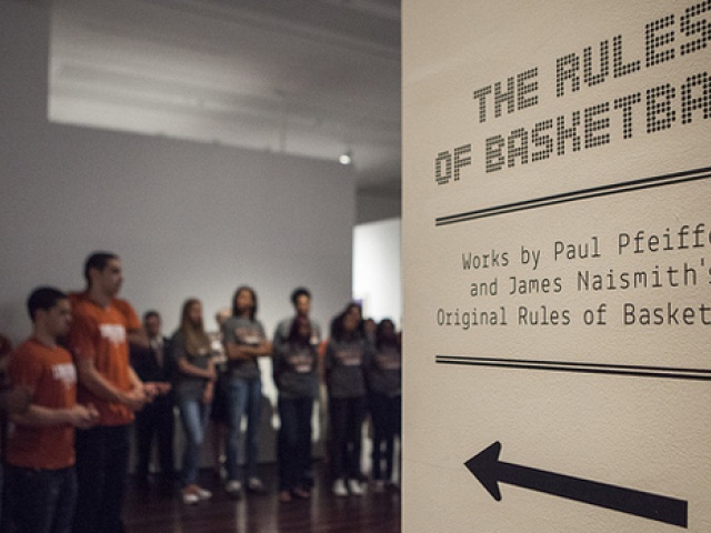 Latest Blanton Exhibit Spotlights ‘Original Rules of Basketball’