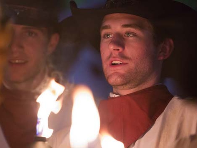 Torchlight Parade, Rally Light Up UT Spirit [Slideshow]