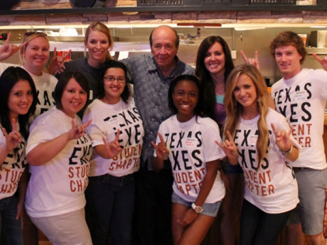 Students Chapter Shares "Food for Thought" with BBQ King