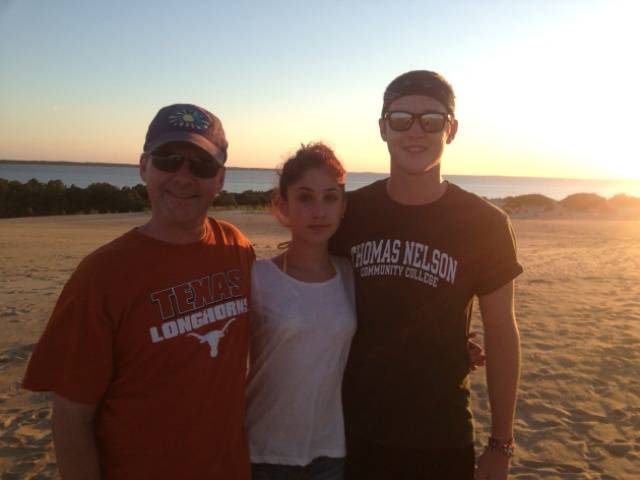 A Texas Ex at Jockey's Ridge National Park