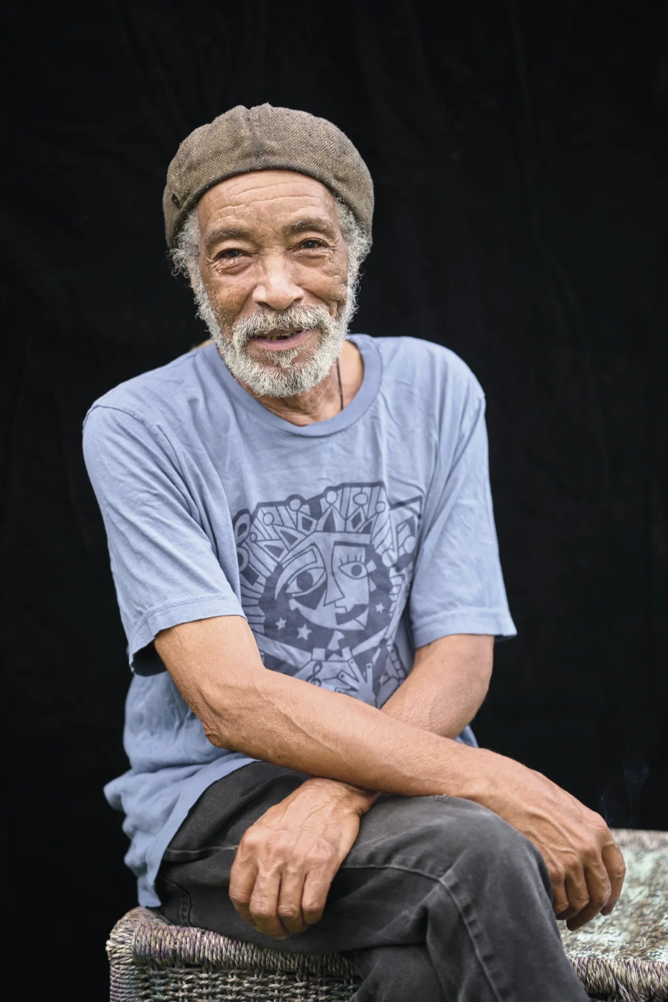 A portrait of Harold McMillan.