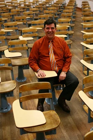 Larry Najvar Goes Back to School