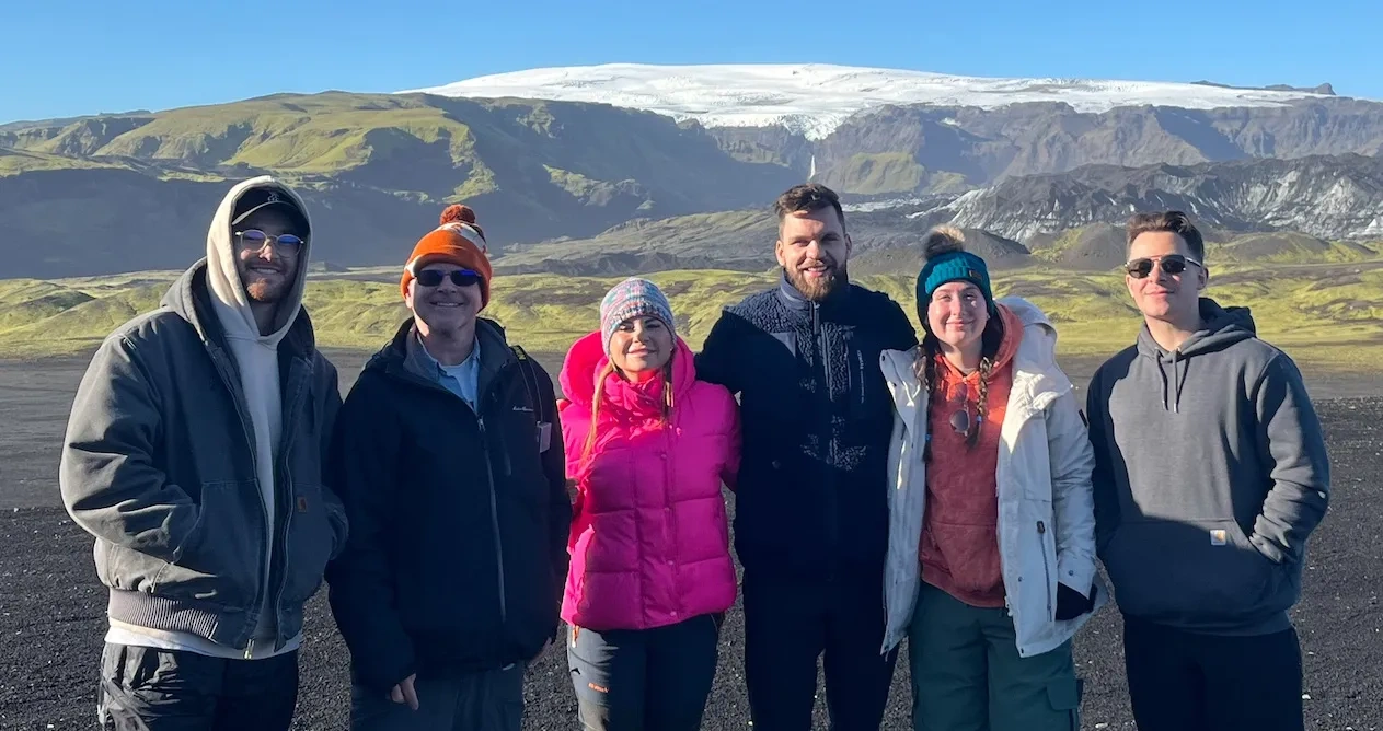 Ken Lipshy in Ireland with family. 