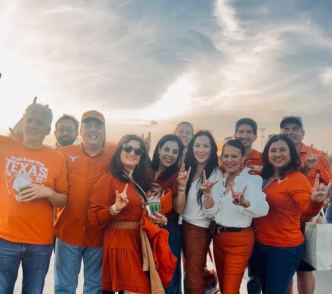 Texas Longhorns fans at the Kentucky football game October 2025.
