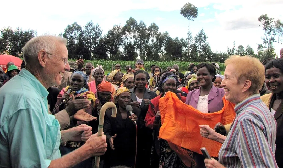 Bud and Sandy Mulcahy in Africa