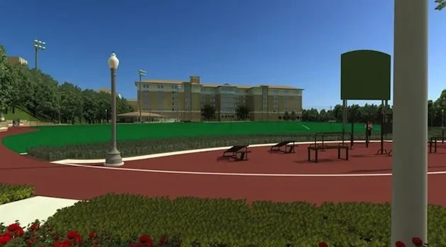 Clark Field Renovation Rendering
