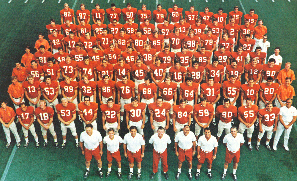 Comparing The 1969 Texas Football Team To Today S The Alcalde
