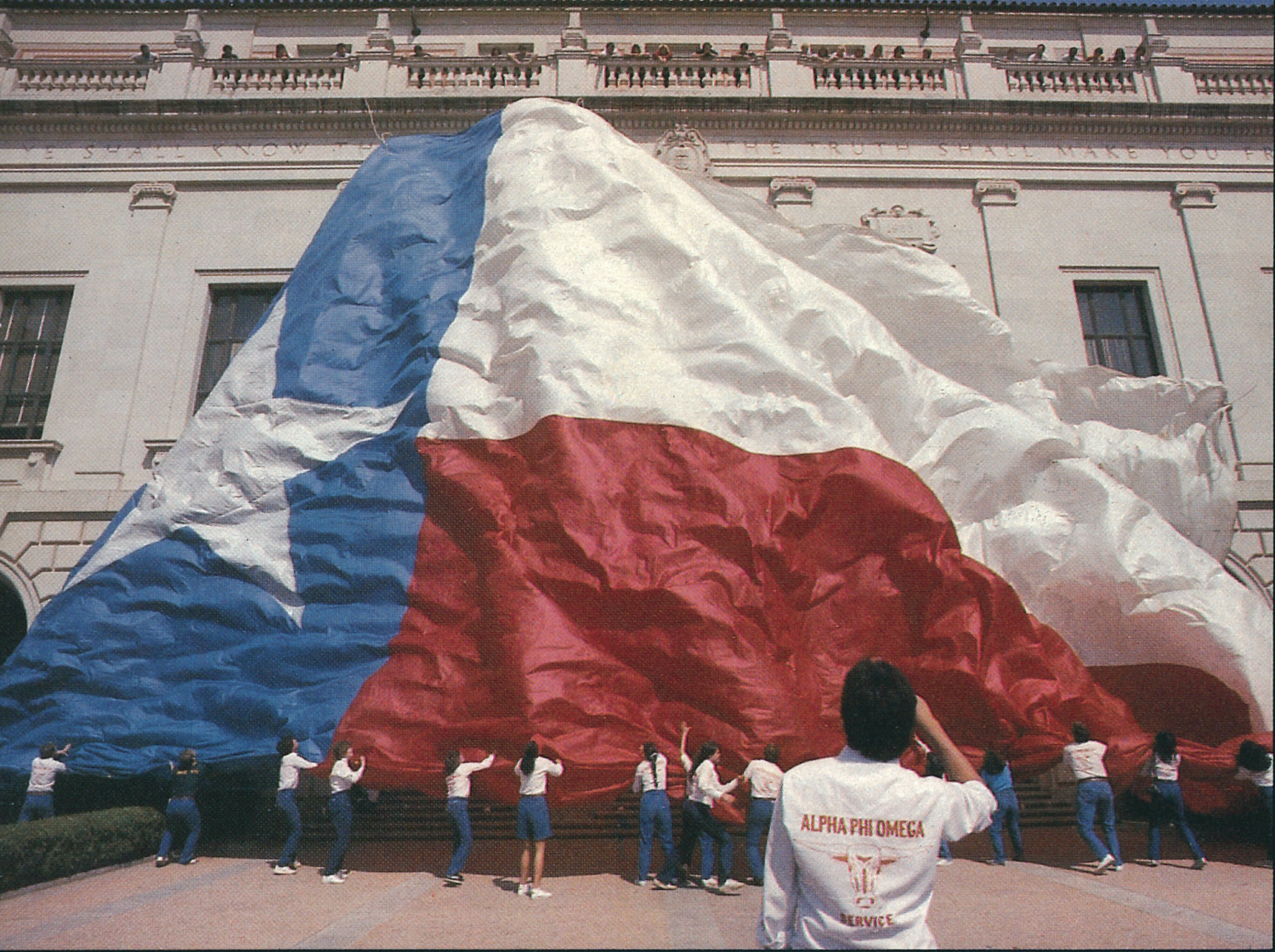 Texas State Flag Mini Foam Football