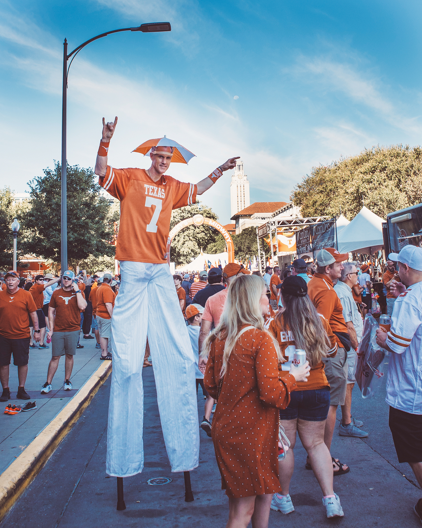 Single-game tailgate plans available for Texas Longhorns football