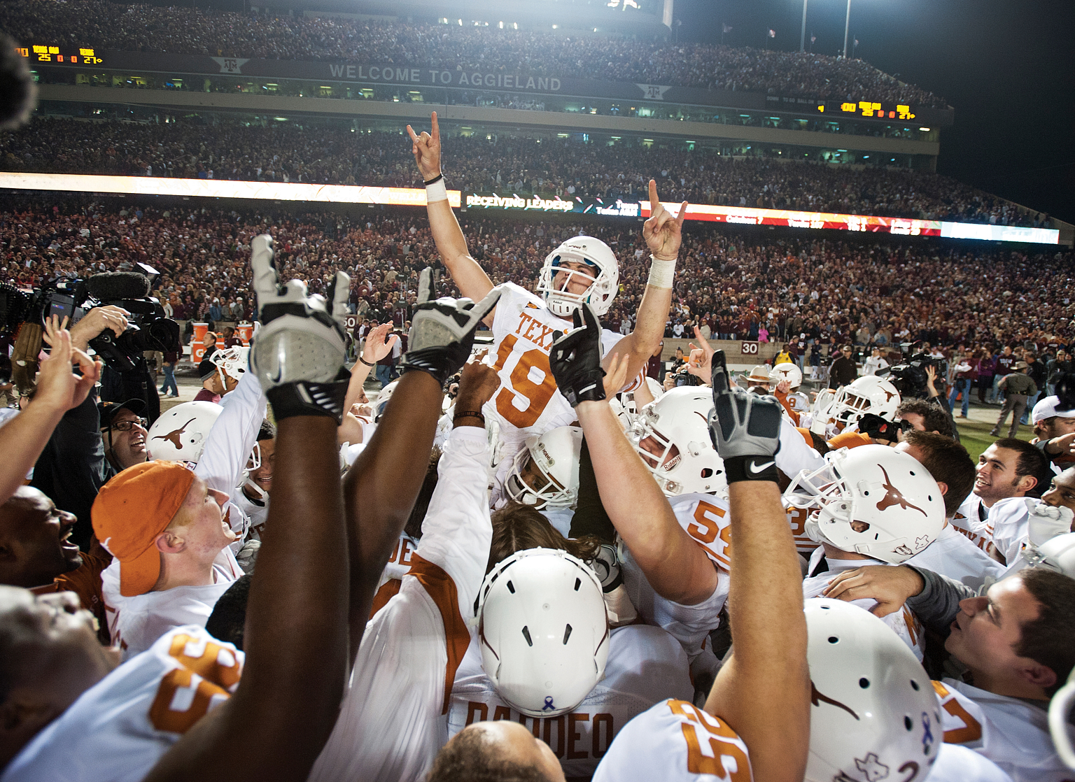 Looking Back at Texas Football's Biggest Moments in the Big 12